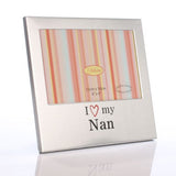 I Love My Nan 6" x 4" Aluminium Frame - FA518N