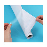 Clear Self Adhesive Book Cover 45cm x 10m - Transparent Film
