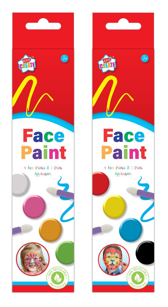 Face Paints With Applicators {DC}