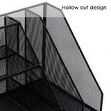 Multiple Compartment Office Mesh Desk Organiser