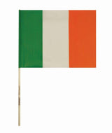 Hand Held Eire Ireland PVC Flag 29x17cm with 40cm Stick