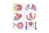 6 Pieces Horses Tattoos