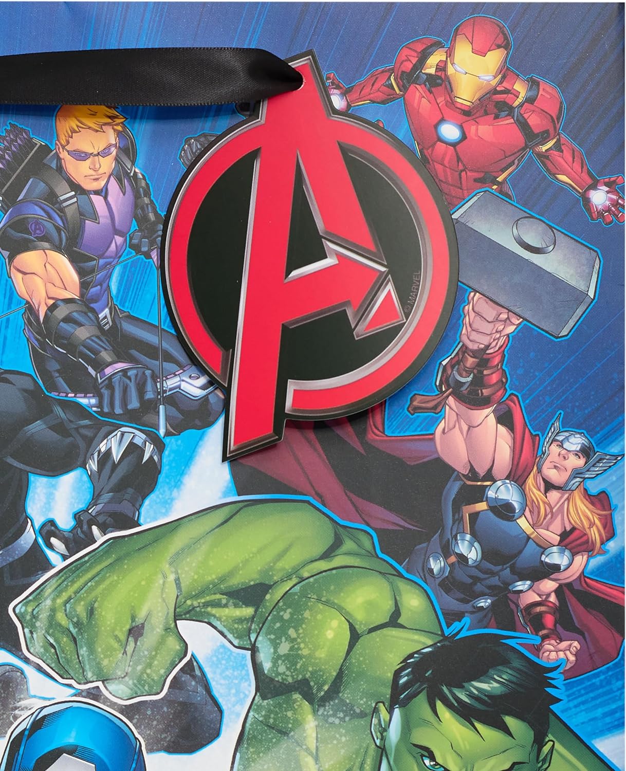 Marvel The Avengers Heroes Design Large Gift Bag {DC}