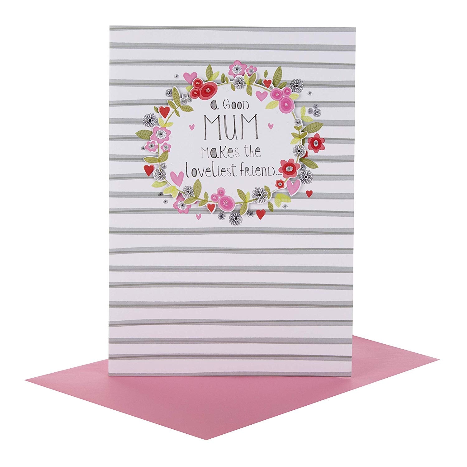 Hallmark Mum Mother's Day Card 'Loveliest Friend' Medium 