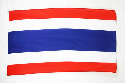 5ft x 3ft THAILAND / THAI FLAG WITH EYELETS PREMIUM QUALITY