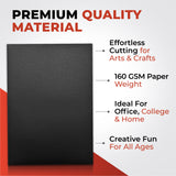 Pack of 50 A4 Dark Green Coloured Card 160gsm Sheets