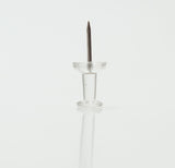 Pack of 100 Janrax Clear Transparent Push Pins