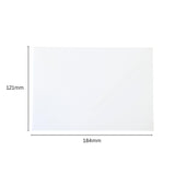 Pack of 50 White 100gsm 121x184mm Gummed Envelopes