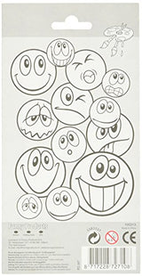Twinkle Stickers Crazy Yellow Faces