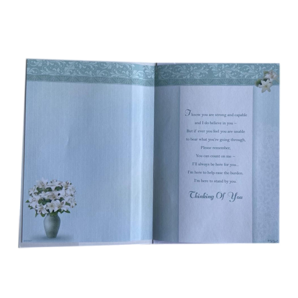 nCount on Me Encouragement Soft Whispers Card