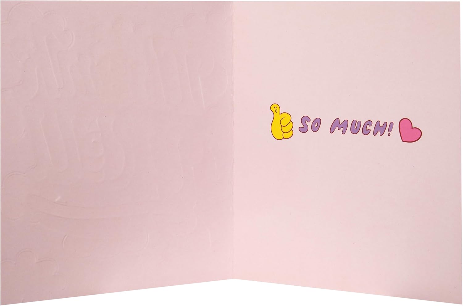 'Thumbs Up' Contemporary Thank You Card