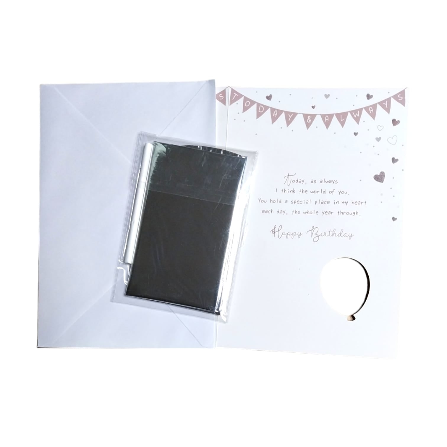 With Love to my Husband on your Birthday Balloon Boutique Greeting Card