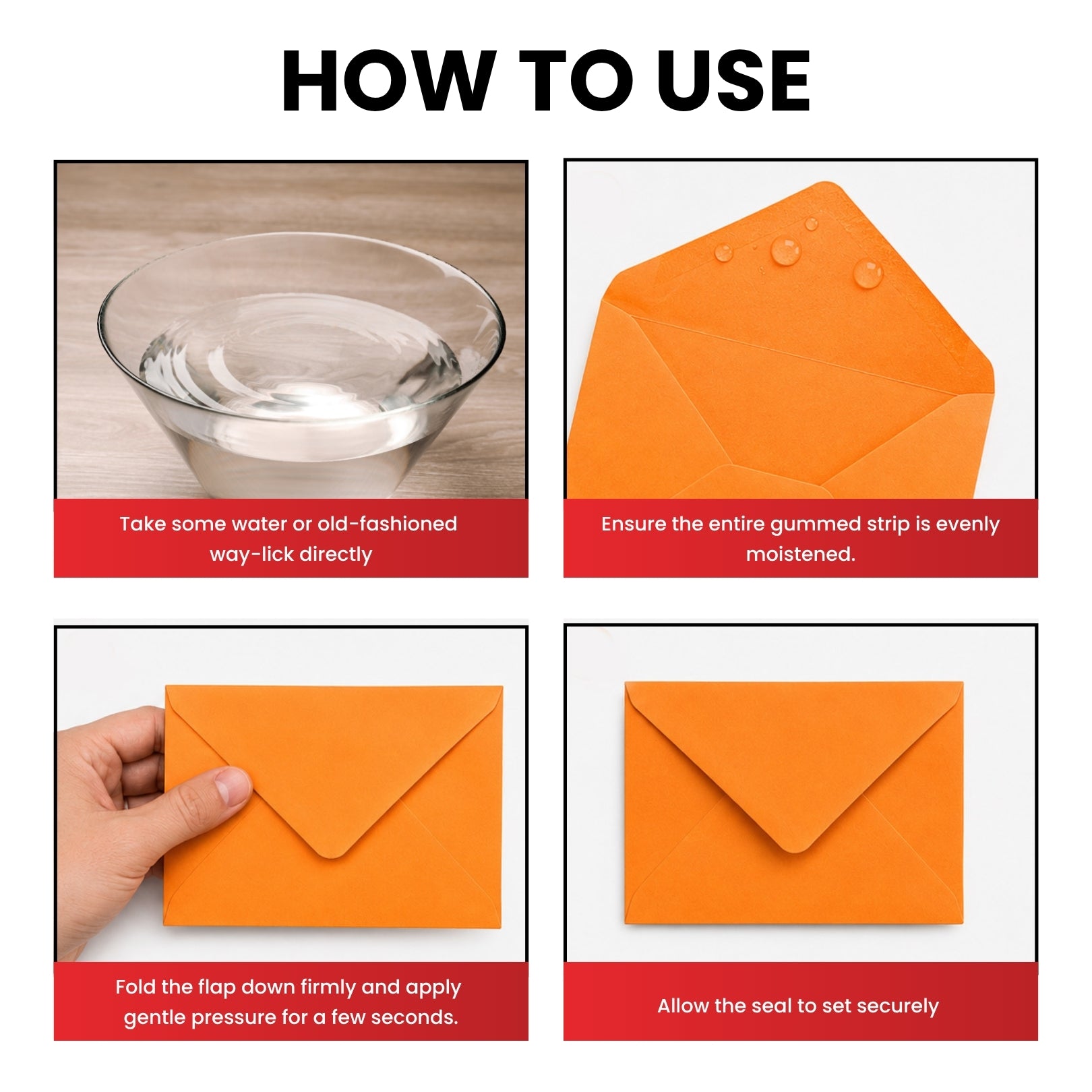 Pack of 50 Vivid Zest Green 114x162mm Gummed Envelopes