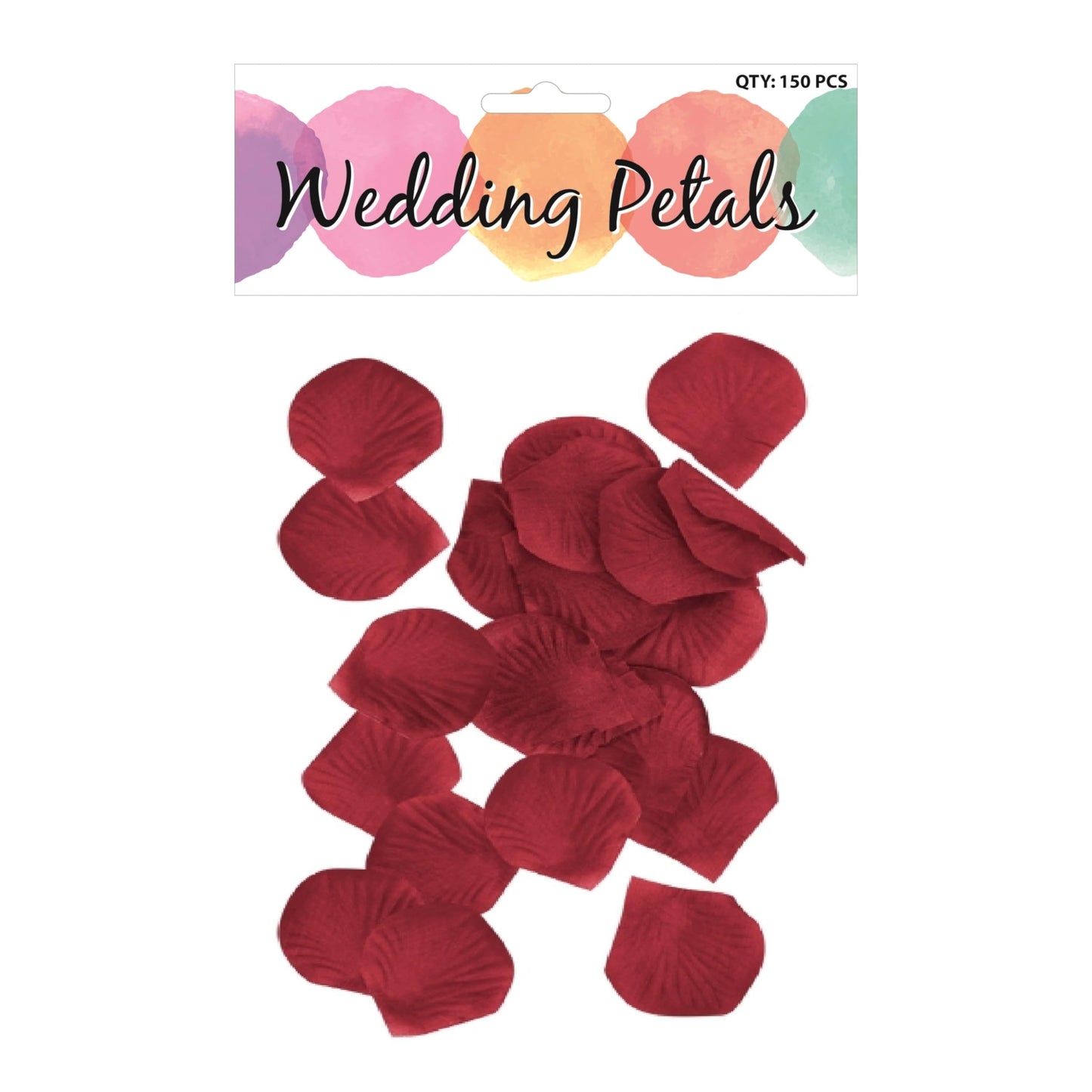 Burgundy Petals 150 Pieces {DC}