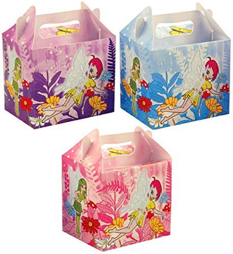 Pack of 6 Fairy Lunch Boxes