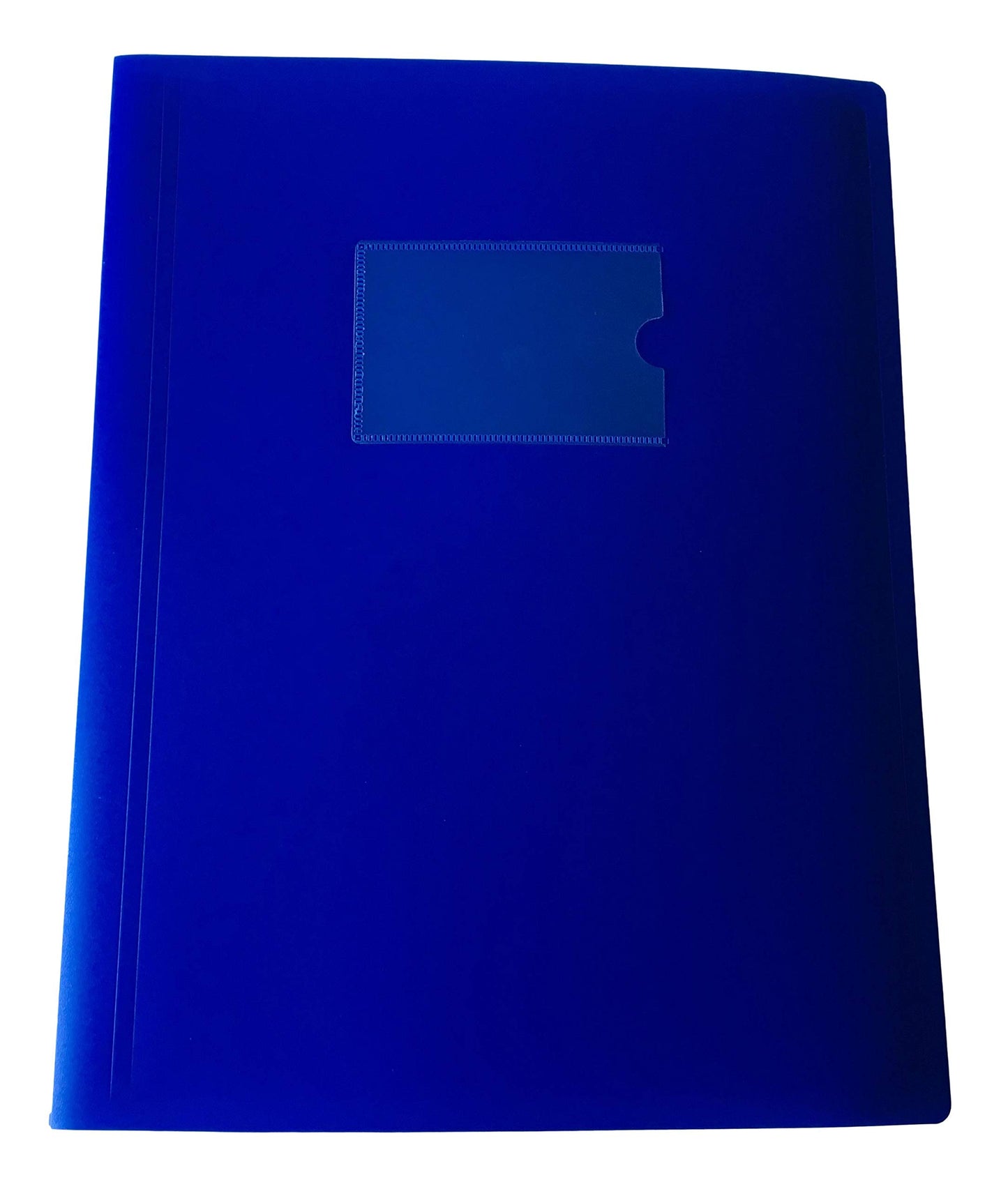 A4 Blue Flexible Cover 100 Pocket Display Book