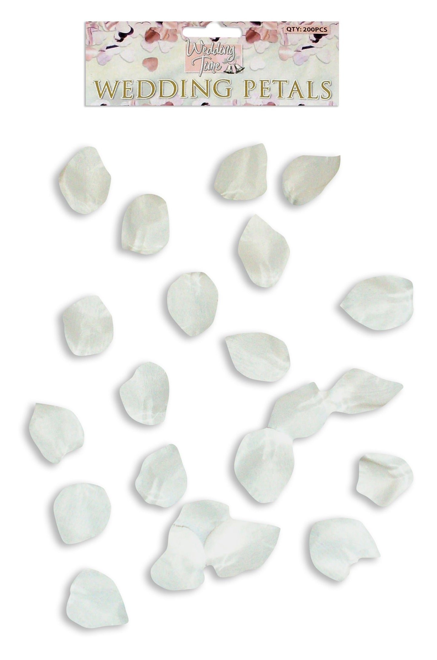 Pack Of 200 White Coloured Wedding Petals {DC}