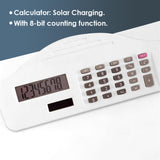 PP Writing White Clip Board With Calculator 35 × 23.5 × 3.4 cm