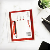 Pack of 20 A5 Glass Clear Punched Pockets by Janrax