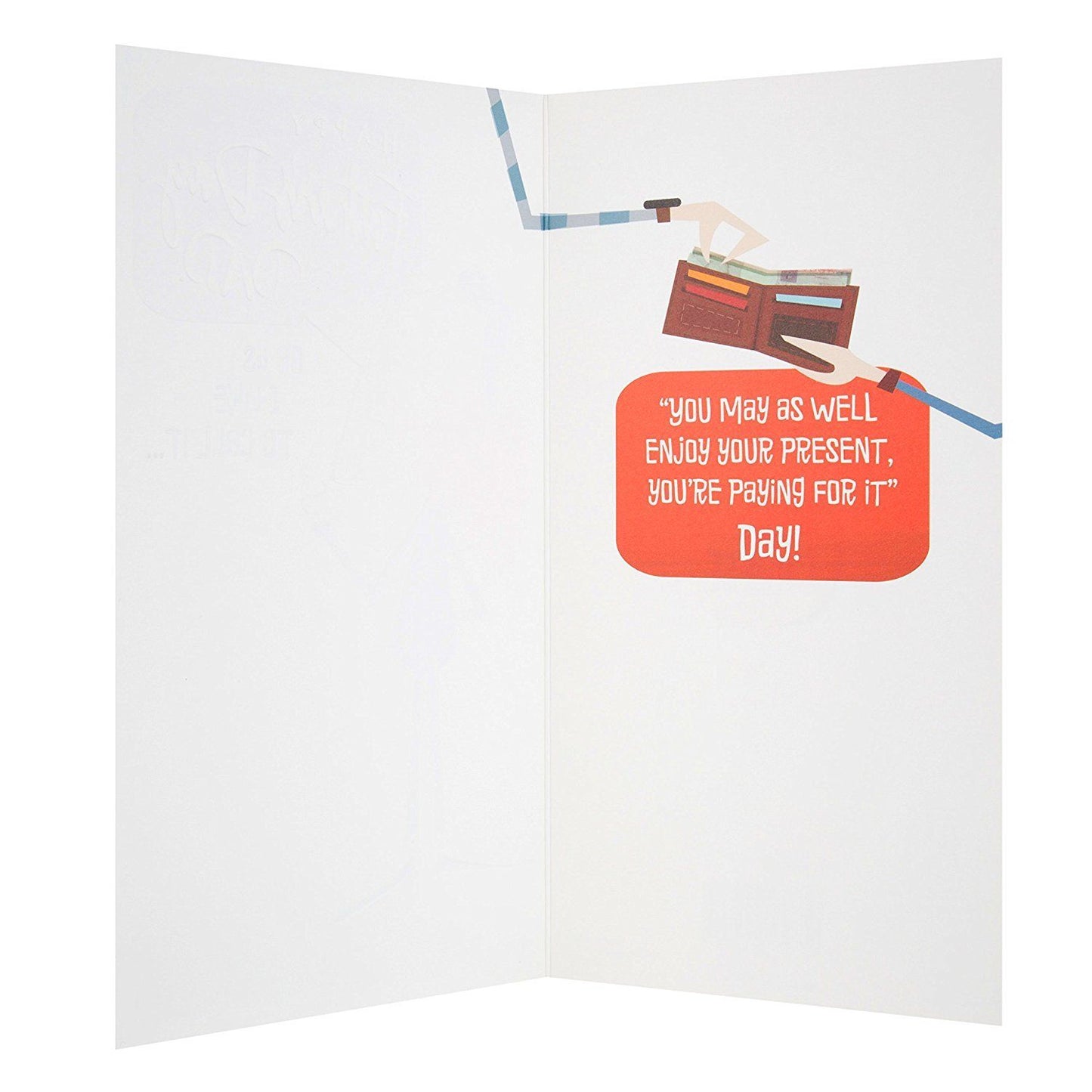 Hallmark Dad Father's Day Card 'You're Paying' Medium 