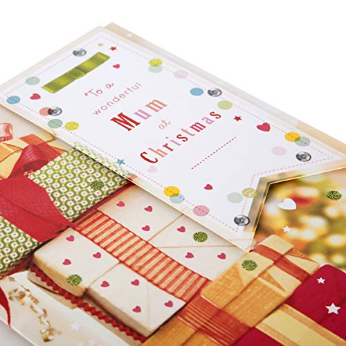 Wonderful Mum Christmas Card "Greatest Gift" 