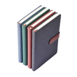 Single B5 96 Sheets Ruled PU Leather Hardcover Notebook
