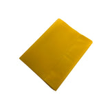 Pack of 10 9x7" Frosted Yellow Exercise Book Covers