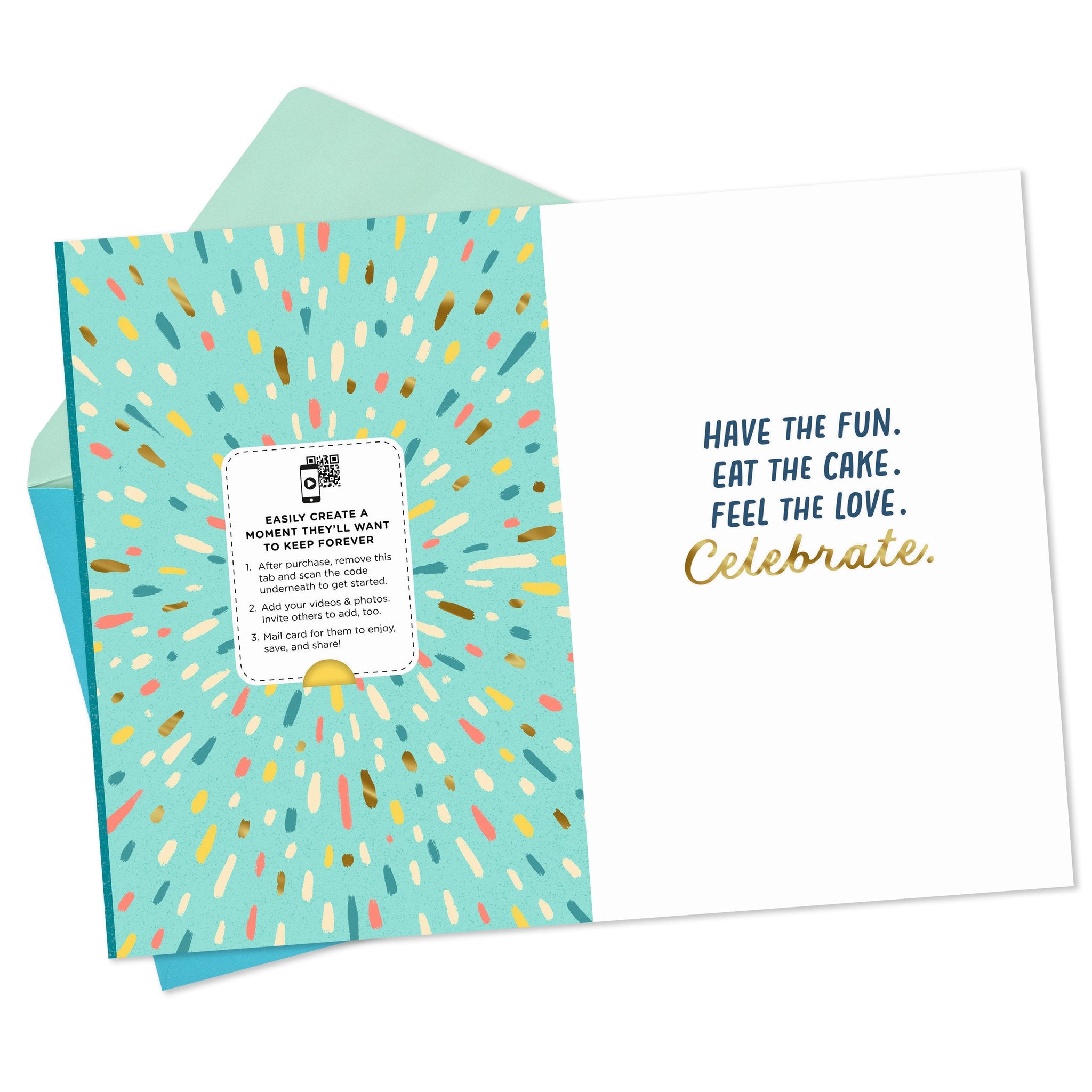 Happy You Day' Balloons Design Video Greetings Birthday Card