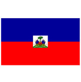 Haiti Flag 5ft X 3ft