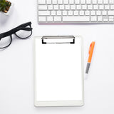 A5 Clear Translucent Clipboard - with Ruled Side