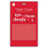 Ho Ho Ho Design Christmas Tablecover 120cm x 180cm