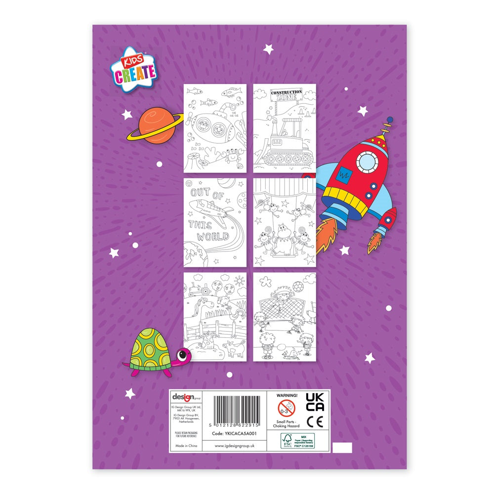 Kids Create My Super 80 Fun Pages Colouring Book