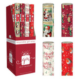 Vintage Santa Claus Christmas Wrapping Paper Roll 7m x 69cm