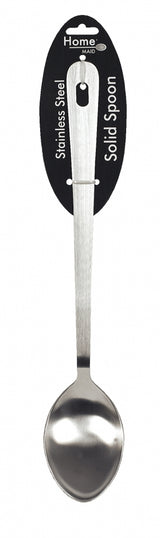Stainless Steel Solid Spoon {DC}