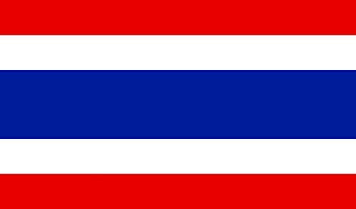 5ft x 3ft THAILAND / THAI FLAG WITH EYELETS PREMIUM QUALITY