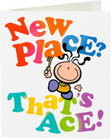 Character with Key New Home Congratulations Card