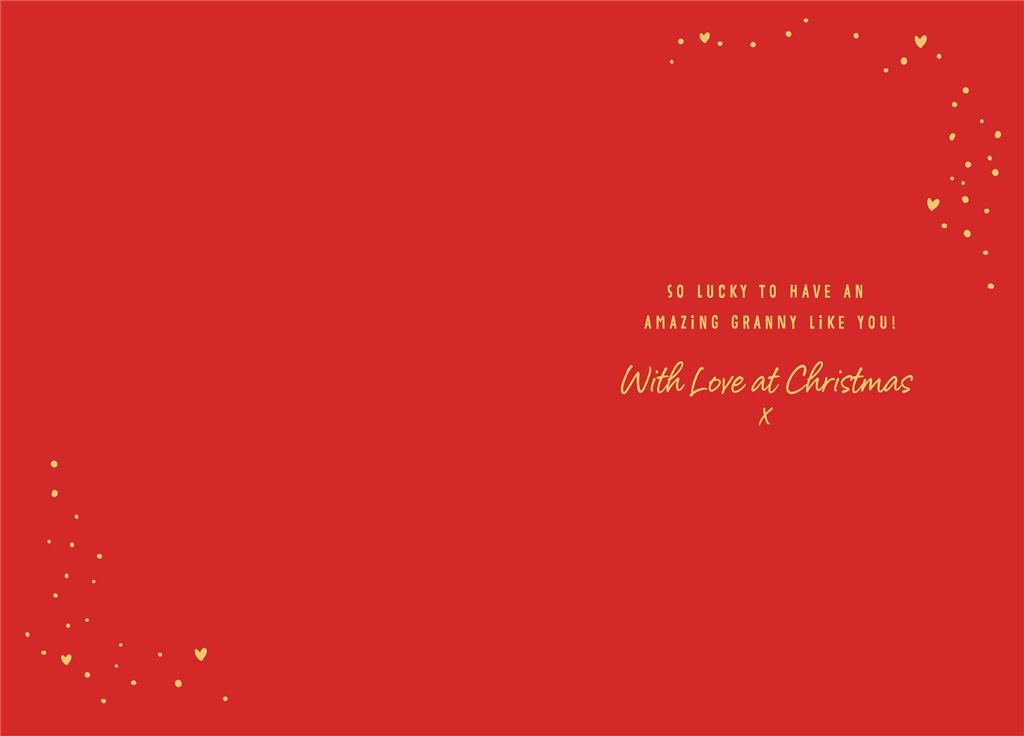Forever Friends Lovely Granny Christmas Card