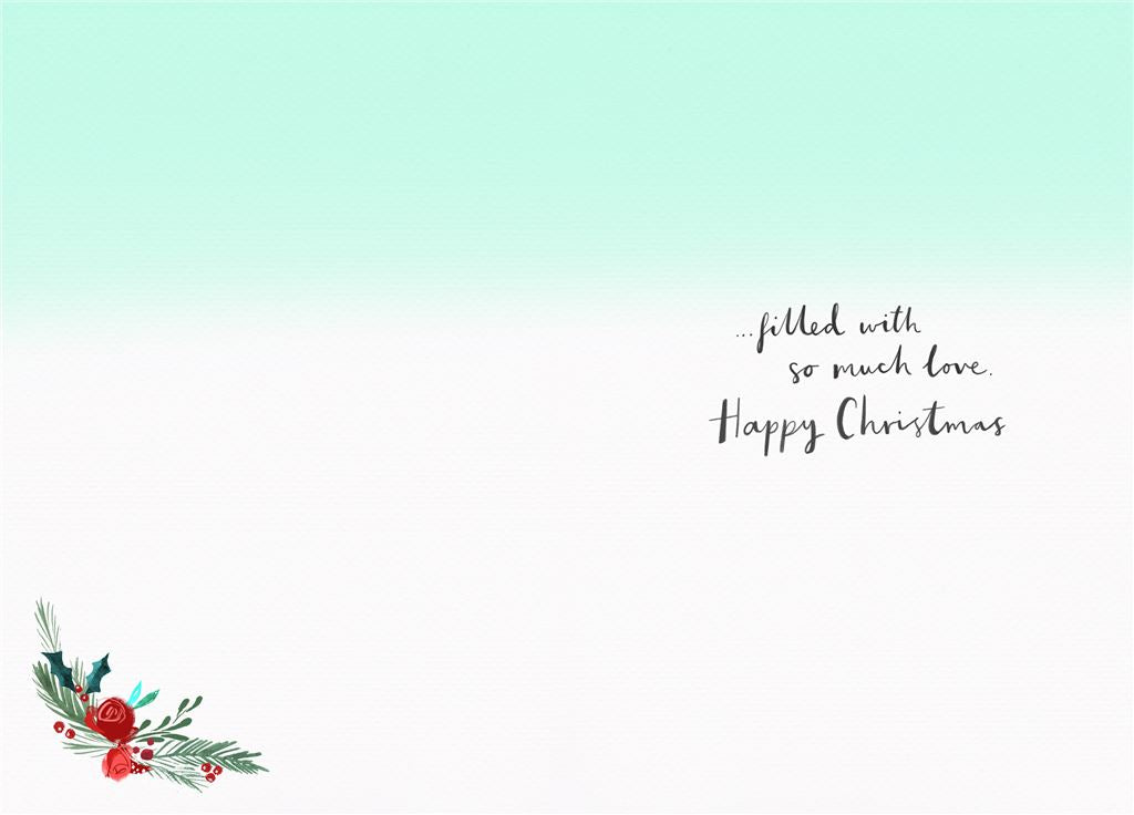 Bauble Design Brother and Sister in Law Christmas Card
