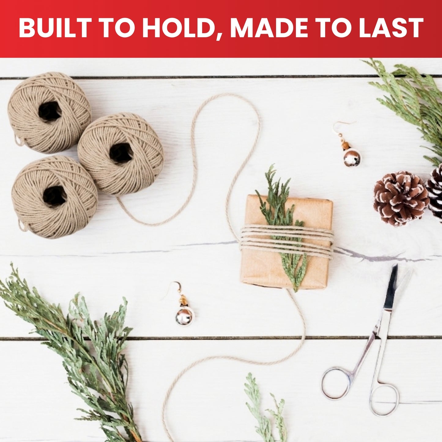 3 Cotton Twine Roll