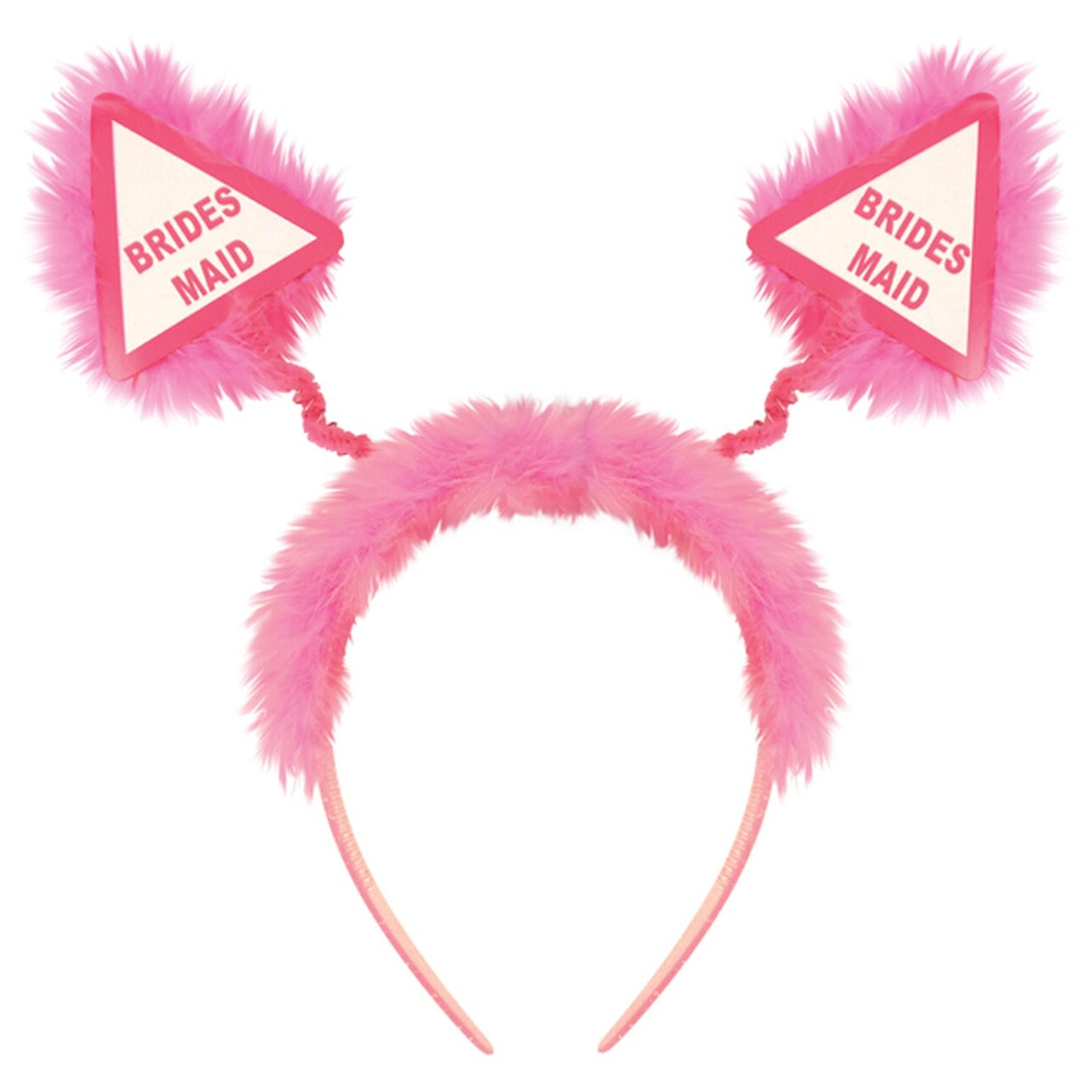 Head Popper Pink with Fur Bridesmaid