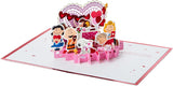 PEANUTS™ SNOOPY & Gang 3D & Pop Up Design Valentine's Day Card