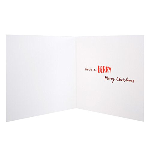 Christmas Bauble Card 'Deck the Halls' 