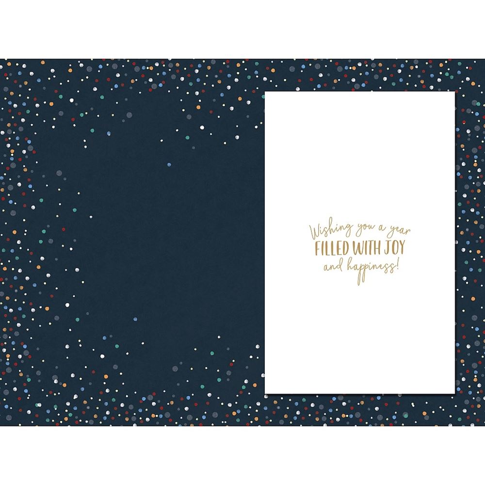Champagne Design Happy New Year Card