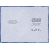 Xmas Tree Sparkle Design Son & Fiancée Christmas Card