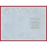 Penguins Stood on Moon Granddaughter & Partner Christmas Card