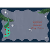 Stocking Design Nephew Christmas Card