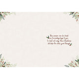 Wreath Design Thinking of You Christmas Card