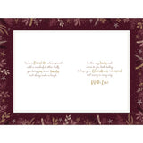 Hanging Paper Stars Daughter And Partner Christmas Card