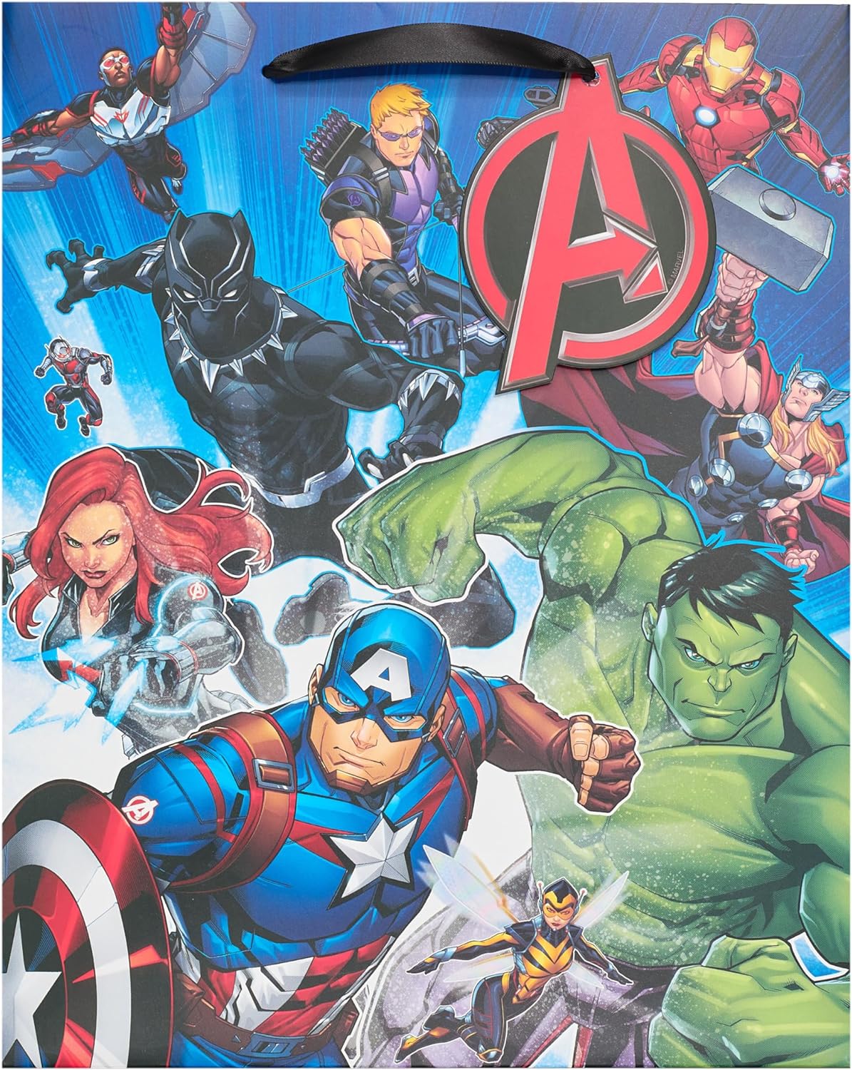 Marvel The Avengers Heroes Design Large Gift Bag {DC}