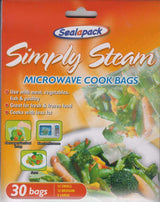 30 Pack Simple Steam Cook Bags